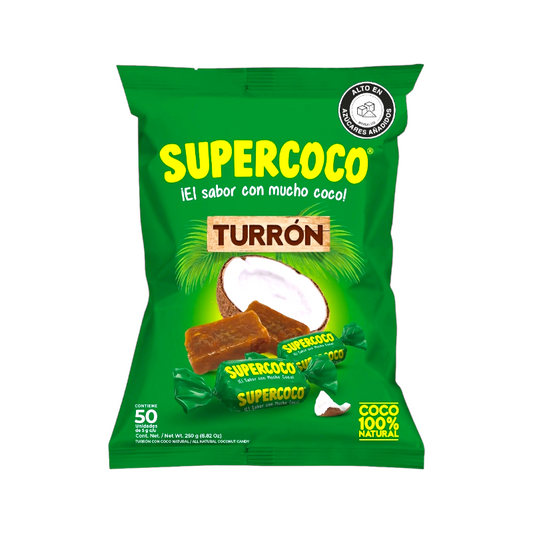 Super Coco Turron 50 unidades