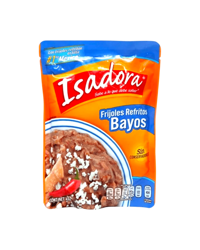 Refried Bayo Beans Bag - Isadora 430 g - Latin Flavors
